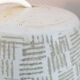 Opaline hanging white vintage, 1960