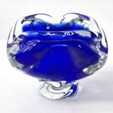 Cendrier vintage 1960 en verre de Murano