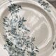 2 flat plates in iron earth “Mignon” Longwy