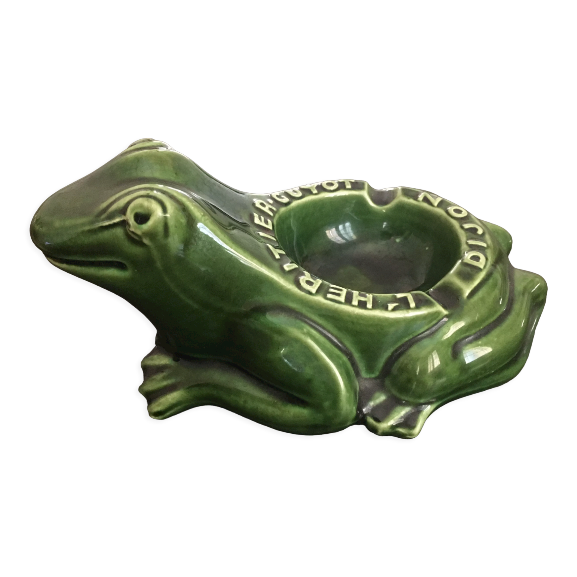 Frog ashtray L'Héritier Guyot