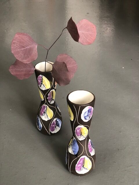 Vases Diabolo West Germany