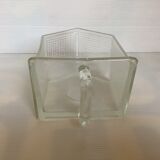 Old thick glass drawer tray