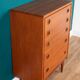 Commode rétro en teck des années 1960 BCM