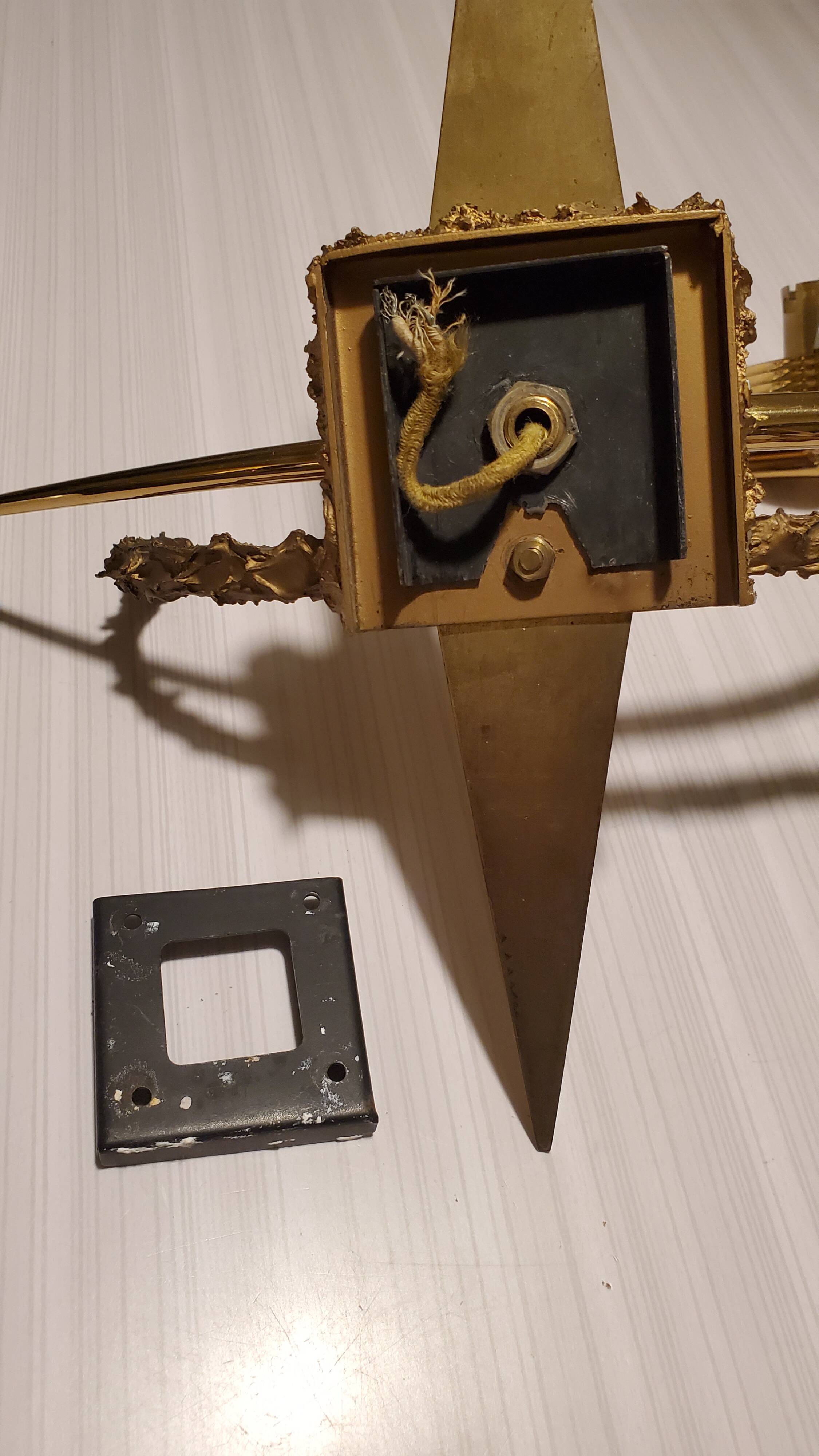 Pair of Arlus sconces 50s