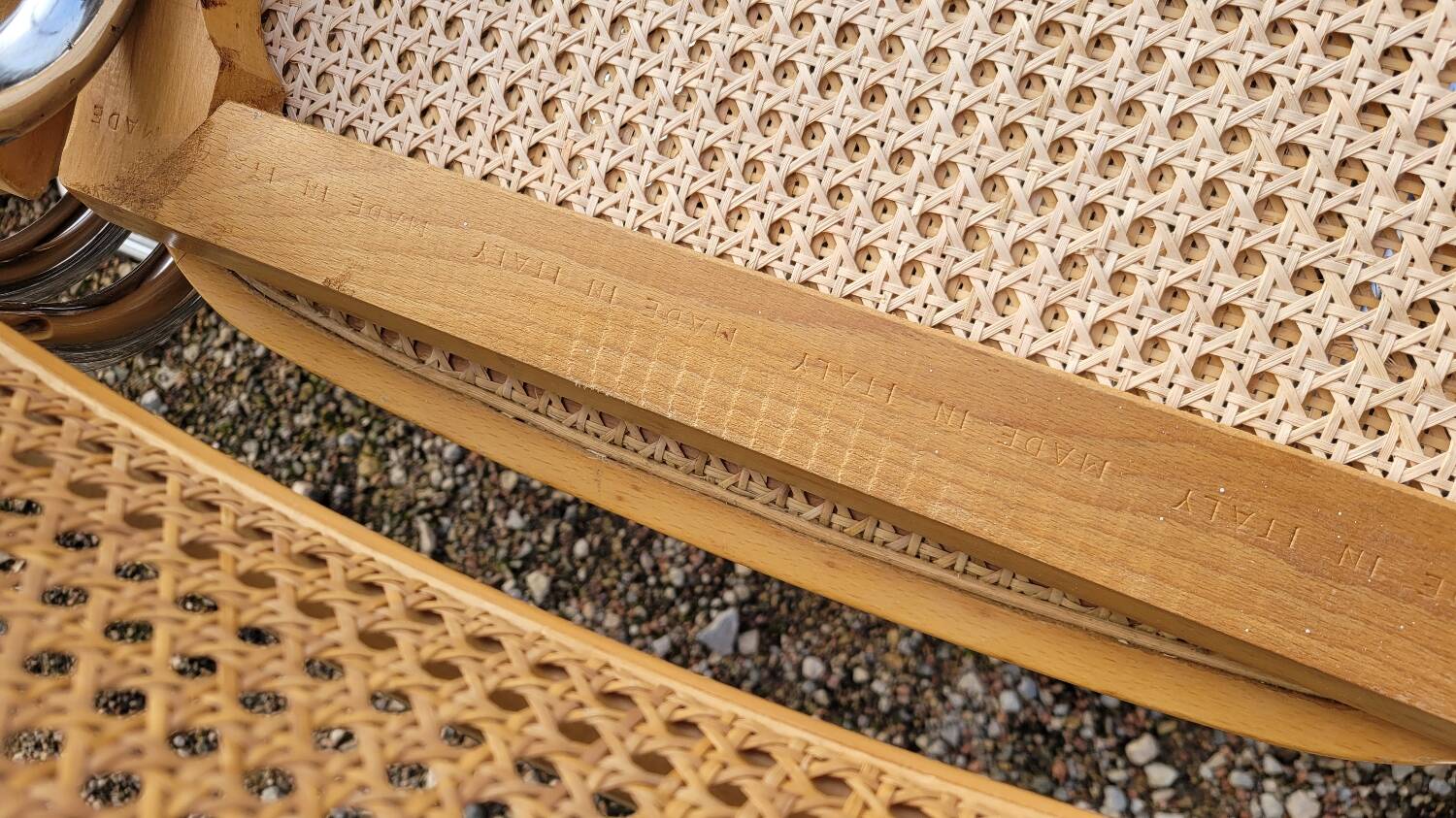 Set of 6 B32 chairs Marcel Breuer Italy design -1970s