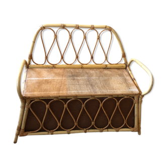 Rattan chest