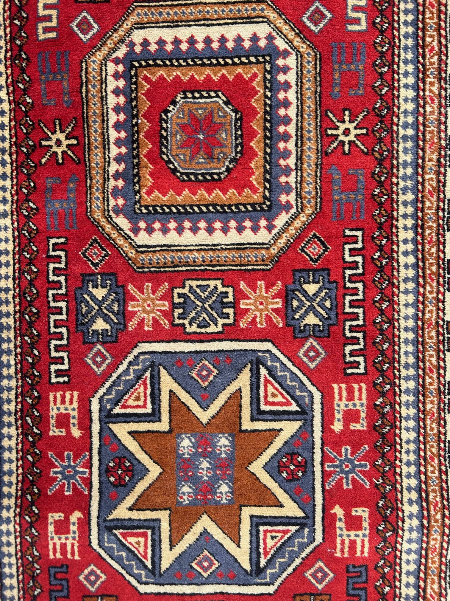grand tapis de couloir persan