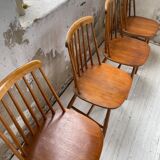 4 Scandinavian chairs Sweden Stolfabrik