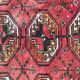 Handmade Afghan Turkmen rug 98x178 cm
