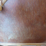 Rattan corner shelf 60s 70s