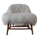 Alf Svensson 'TeVe' Sheepskin Shearling Lounge Chair