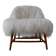Alf Svensson 'TeVe' Sheepskin Shearling Lounge Chair