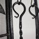 Atelier Marolles Wrought Iron Animal Fire Screen 1950s
