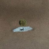 Ceramic and wooden side or coffee table, Tue Poulsen for Haslev, Denmark, 1960s