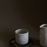 Set of 2 stoneware cups