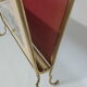 Italian brass magazine rack