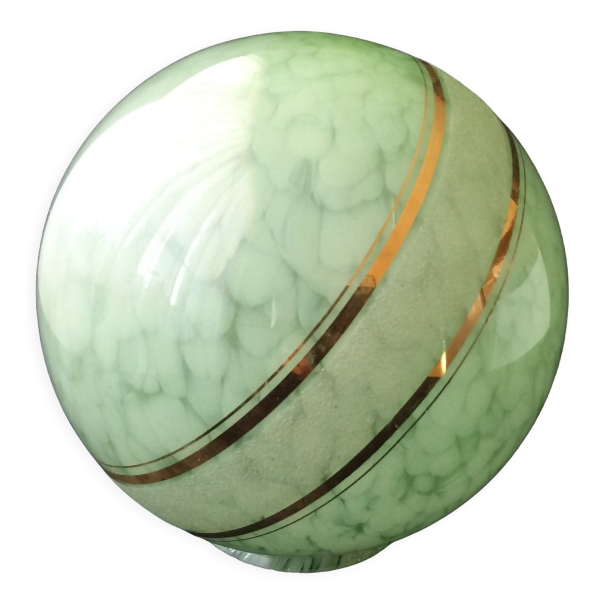 Globe for ceiling lamp in clichy glass 20 cm