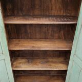 Ancienne armoire Art déco en teck birman