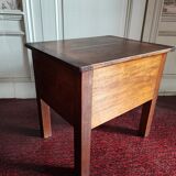 Wooden chest stool