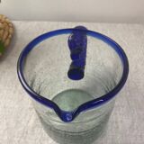 Bubble glass carafe
