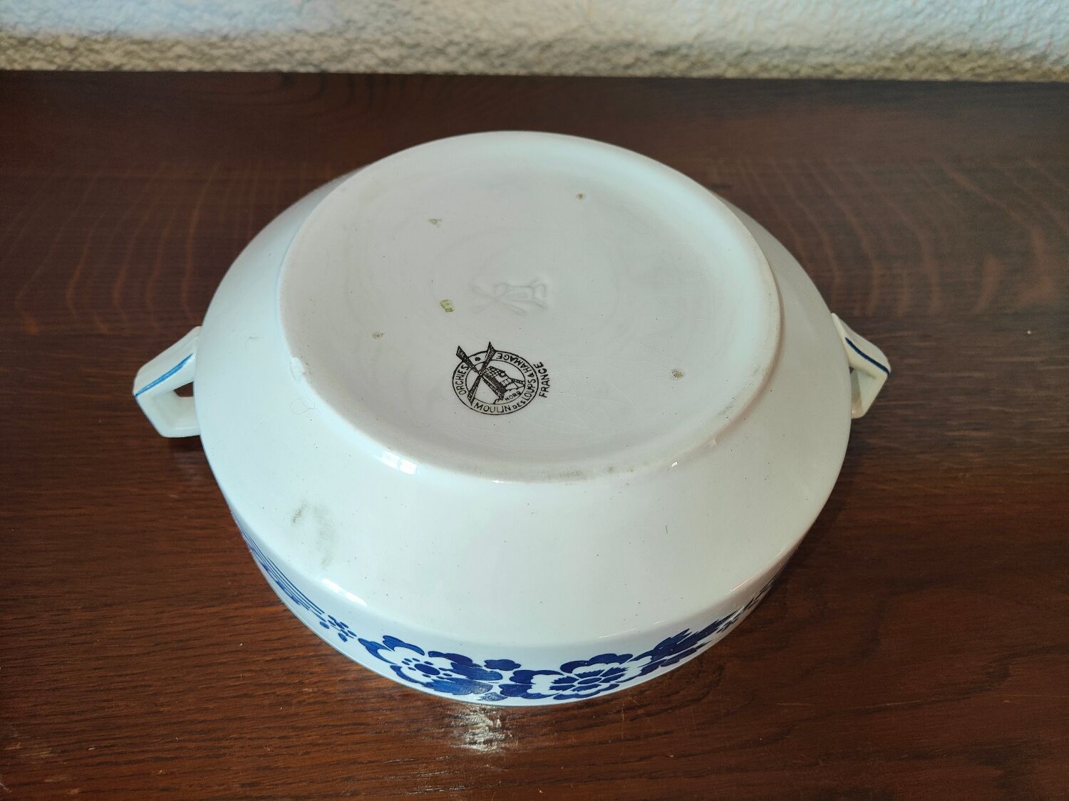 Service of 34 Pieces Wolves Mill and Orchies Hamage France 50s-60s