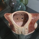 Set of 2 oriental ceramic pots