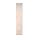 Faded beige turkish runner rug, 2'10x14'3 Ft
