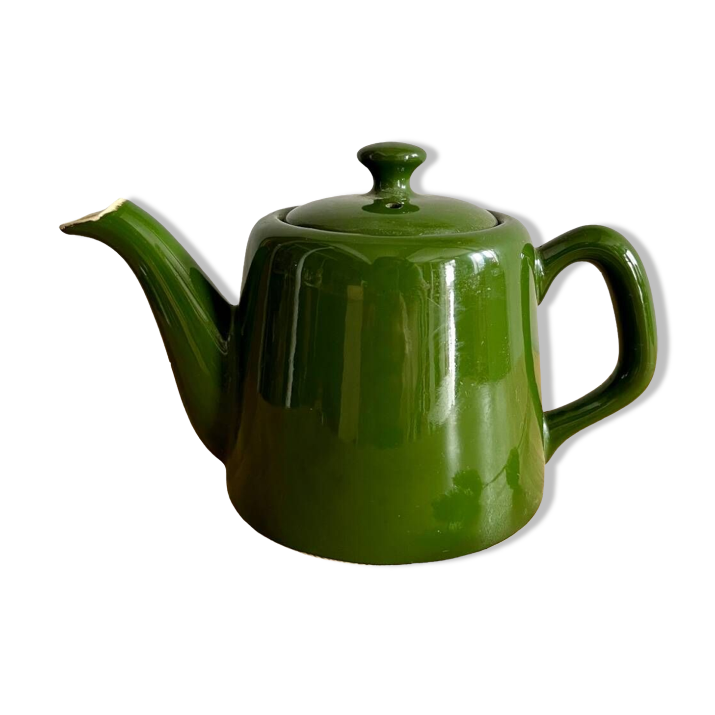 Théière verte