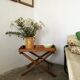 Folding side table
