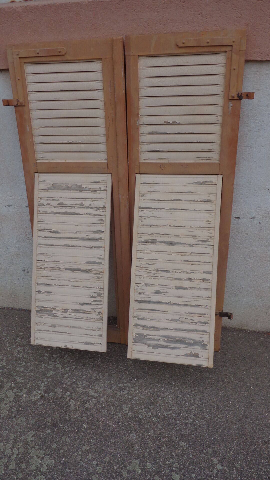 Vintage pair of shutters
