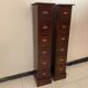 Pair of industrial furniture column 1950