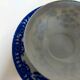 tea cup and Japanese saucer in blue and white porcelain