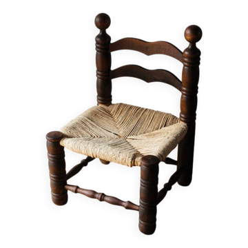 Chaise basse Charles Dudouyt (1885-1946)