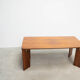 Italian sculptural dining table