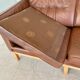 Mid century vintage danish skippers møbler 3 person sofa in coganc leather
