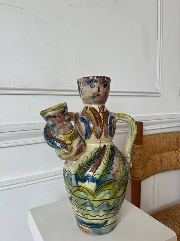 Vase anthropomorphe en céramique