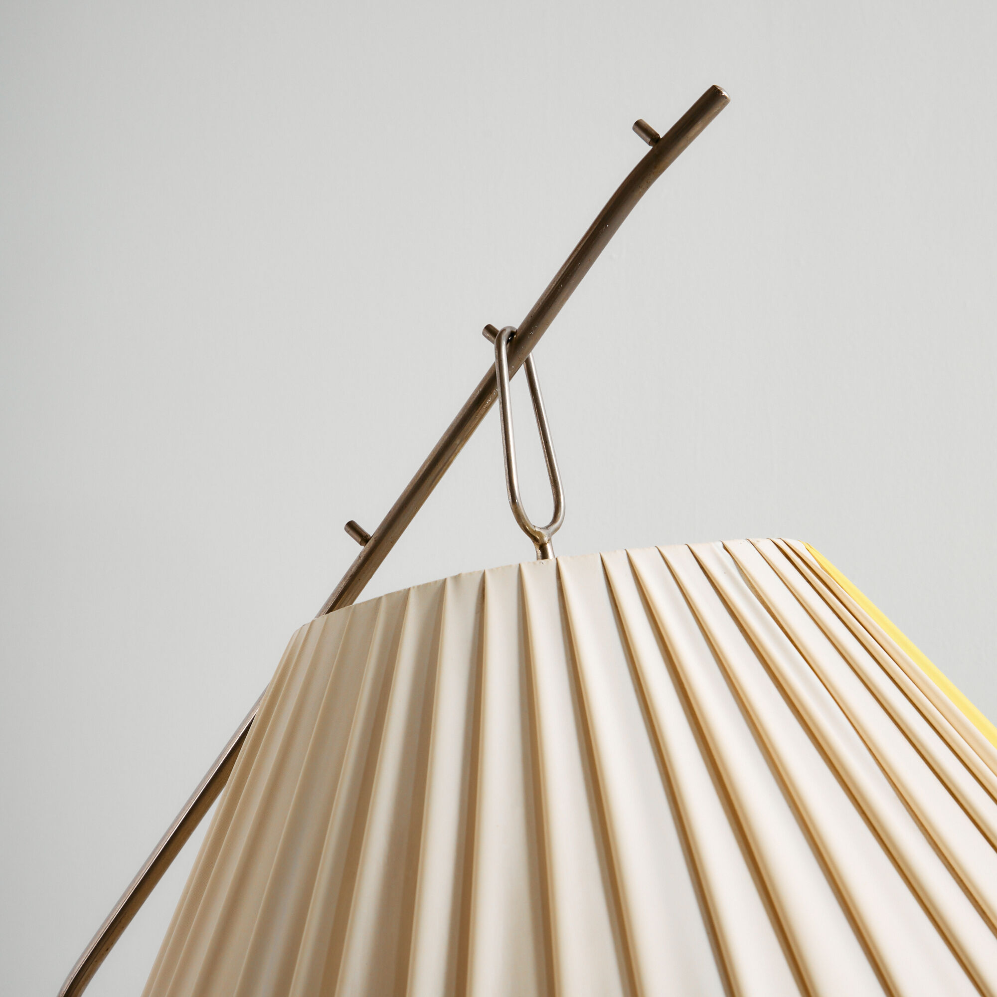 Metal floor lamp