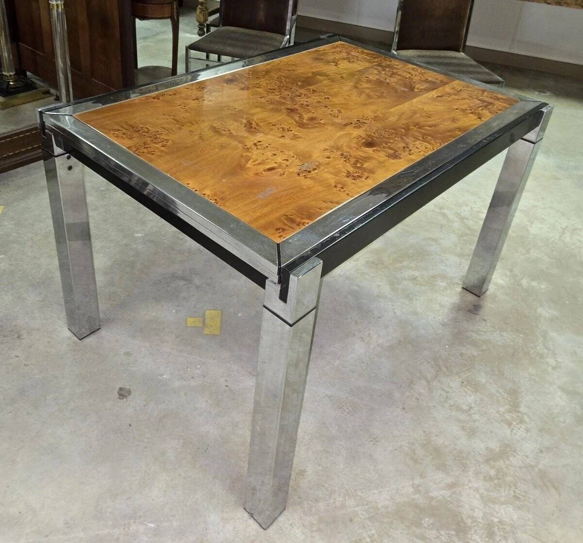 Design extendable table – La Metal Arredo, Paderno Dugnano (Milan) – Year