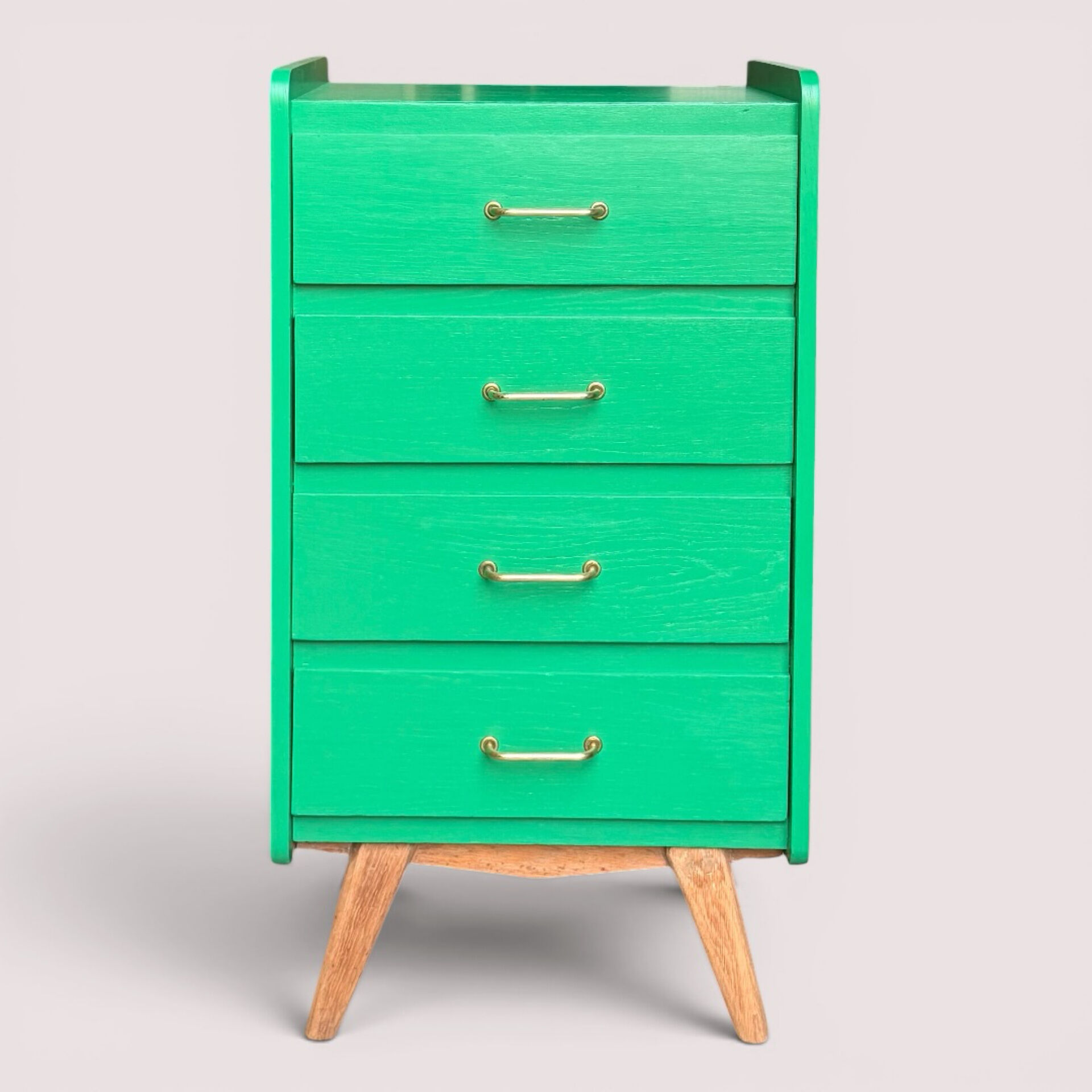 Commode vintage pieds compas 1960
