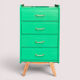 Commode vintage pieds compas 1960