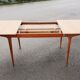 Table à manger extensible scandinave