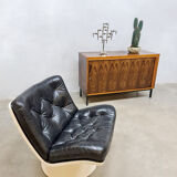 Midcentury rosewood cabinet roller door Eeka