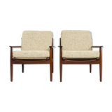 Pair of Easy Chairs by Svend Åge Eriksen for Glostrup