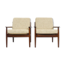 Pair of Easy Chairs by Svend Åge Eriksen for Glostrup