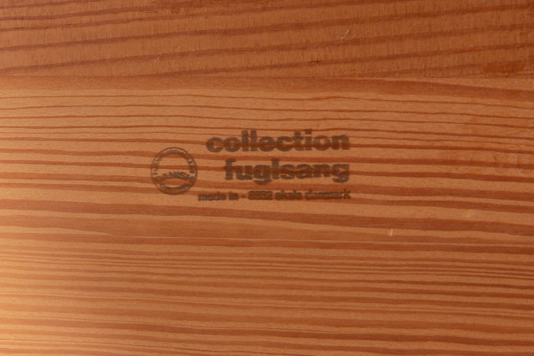 Vintage Danish 2 piece Oregon pine cabinet Collection Fuglsang