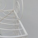 Iron baker's corner shelf