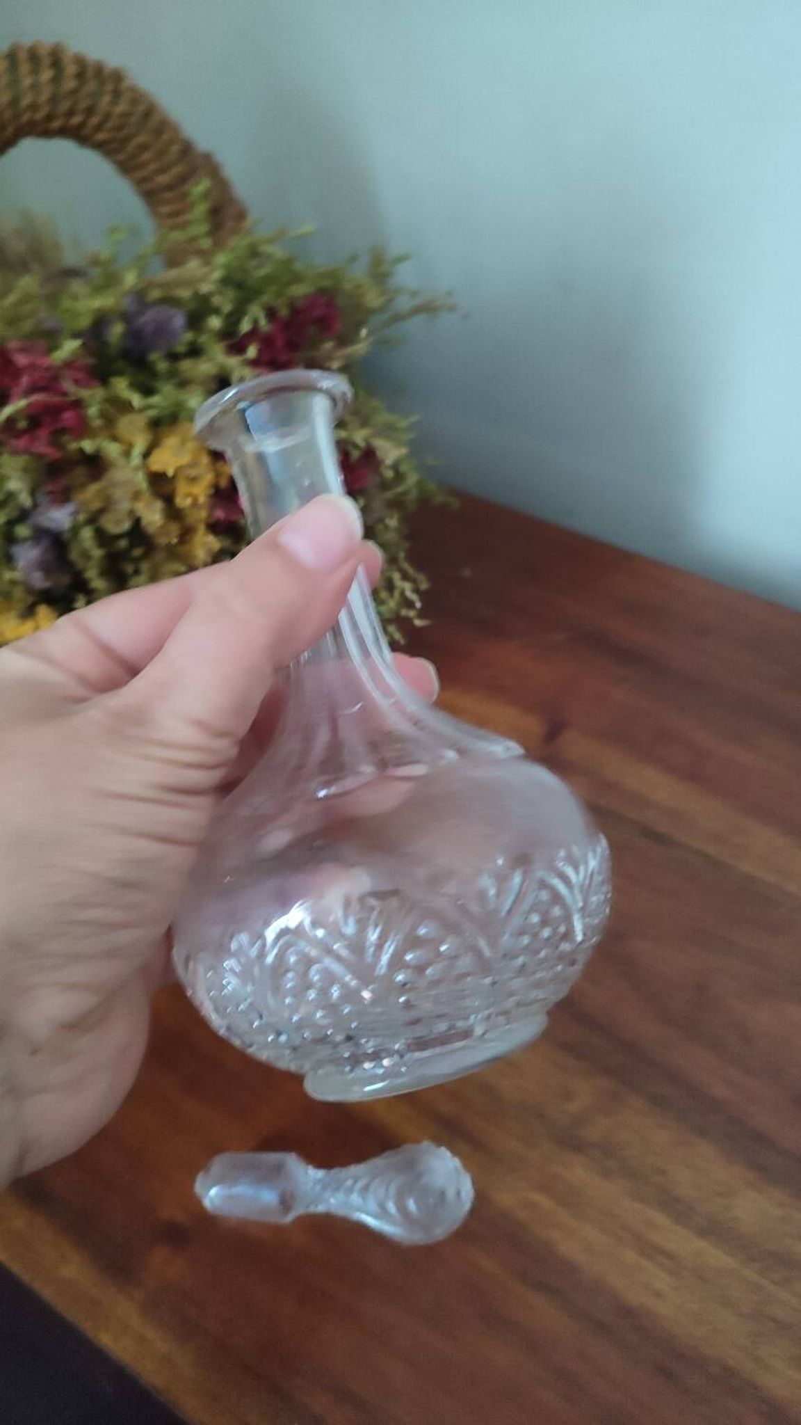 Carafe en verre