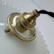 Vintage 26 cm opaline laced suspension
