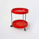 Vintage Serving Trolley with Bottle Holder by Dal Vera Italy, 1970s