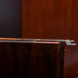 German Rosewood Modular Wall Shelves by IDEE Mobel, 1960s, Set of 25